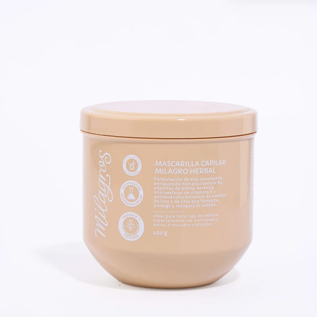 Mascarilla Capilar Milagro Herbal