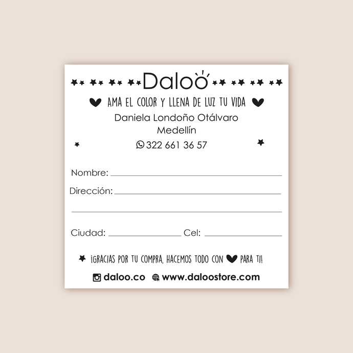 Stickers para Envios