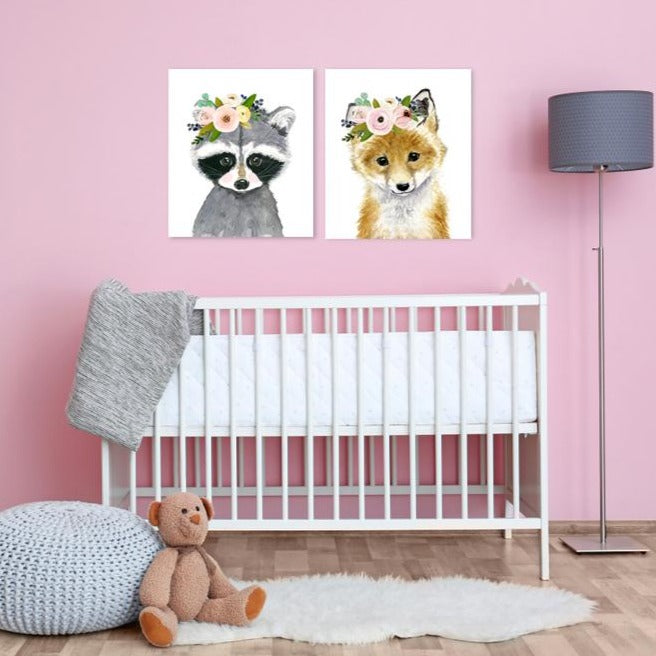 cuadros en la habitación de un bebe