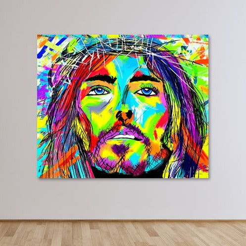 CUADRO DE JESUS COLORIDO