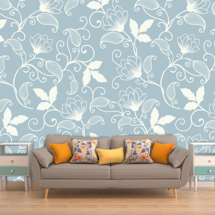 fotomural en la sala