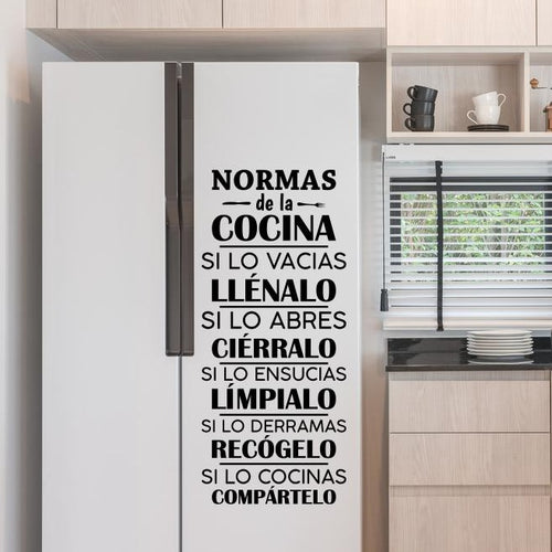 Reglas de la Cocina