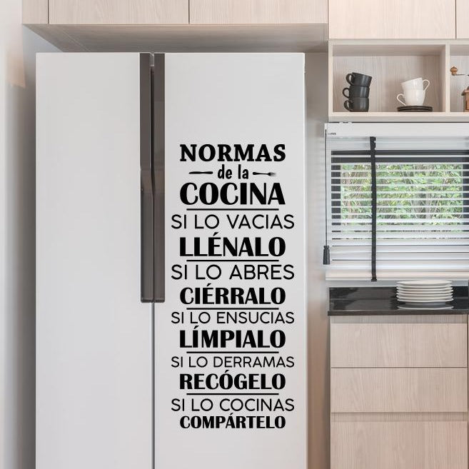 Reglas de la Cocina